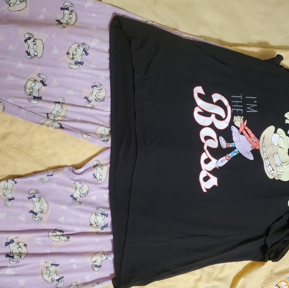 Rugrats themed night set